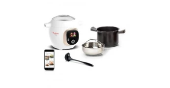 MULTICUISEUR MOULINEX COOKEO INTELLIGENT 6L 1600W BLANC/ARGENT CE86DA10