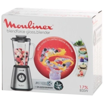 Blender Moulinex Blendforce 800W Base 1,75L Lm439D10 en verre