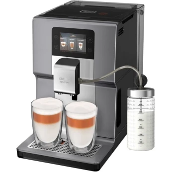 Machine à café à grain Intuition Préférence+ KRUPS CAPPUCCIONO , Ecran tactile 15 BARS