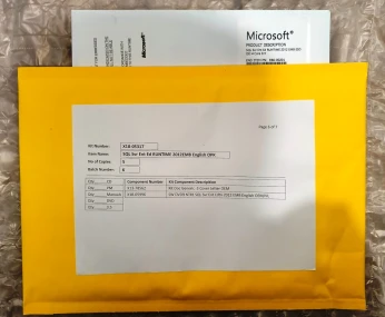 LICENSE MICROSOFT SQL SERVER 2008/2022 ORIGINAL