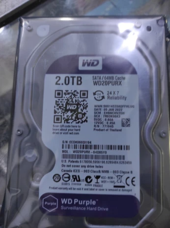 disque dur HDD purple