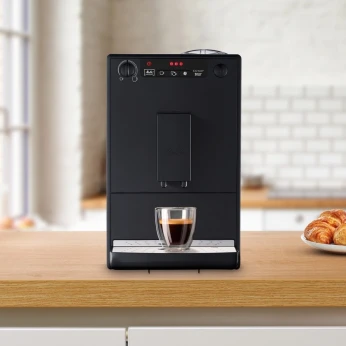 Melitta Caffeo Solo, 1.2L, Noir Pure Black, E950-222, Machine à Café et Expresso Automatique