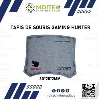 TAPIS DE SOURIS GAMING HUNTER