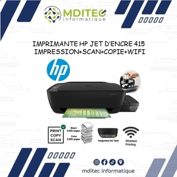 IMPRIMANTE HP JET ENCRE 415 IMP+SCAN+COP+WIFI