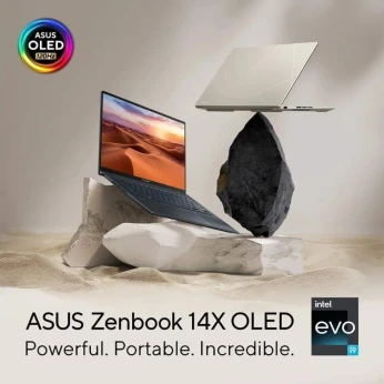 ASUS ZENBOOK 14 PRO OLED 2023/i9-13900h 5.5ghz/RAM 32GB DDR5/1TB SSD/RTX 3050TI 4GB/ECRAN 4K TACTILE