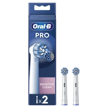 Lot de 02 Brossettes Sensitive Clean ORAL-B Pro
