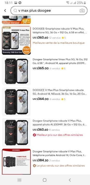 Doogee V max plus