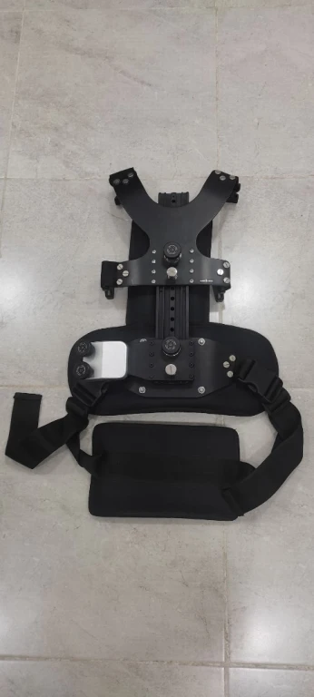 FLYCAM Zest Pro Electronic Video Camera Stabilizer with Vista-II Arm Vest.