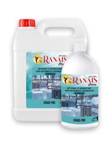 BIOMECIDE NETTOYANT ET DESINFCTANT POUR INSTRUMENTS CHIRGICAUX/منظف ومطهر المعدات الطبية