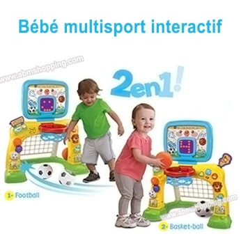 Foot et basket pour bébé multisport interactif Vtech