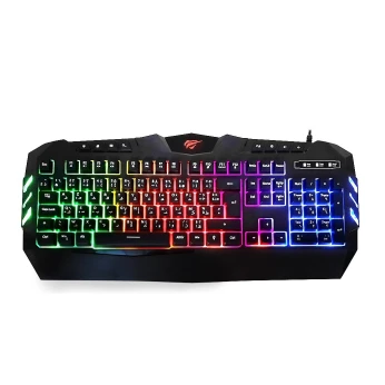 Clavier Gaming rétroéclairé Havit KB861L RGB لوحة مفاتيح الألعاب