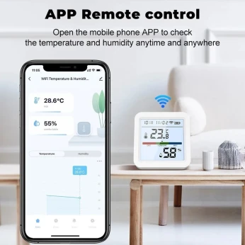 Capteur de température et humidité smart