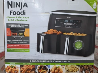 FRITEUSE NINJA AIR FRYER 7.6L 6PROGRAMME 2470WATT EUROPÉEN