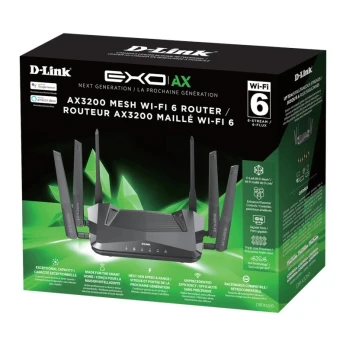 EXO AX AX3200 Wi-Fi 6 Router Dual Band Wireless Gigabit Gaming