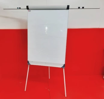 TABLEAU BLANC TREPIED MAGNETIQUE AVEC 2 BRAS 70*100CM X ONE