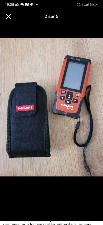Lasermètre HILTI PD-E