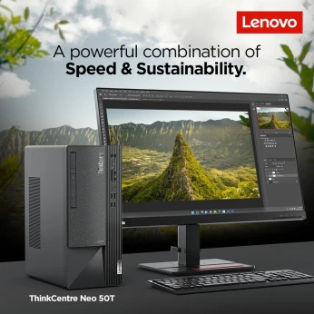 LENOVO NEO 50T I3-12100 4.3 GHZ RAM 16 GO DDR4 3200GHZ 512 NVME + 1TO HDD WIFI BLUETHOOT ECRAN FHD 22"