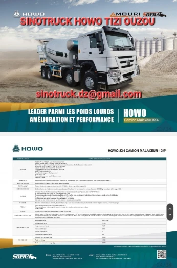 HOWO Malaxeur 6x4 2024