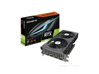 Gigabyte GeForce RTX 3060 EAGLE OC 12G -LHR - GDDR6 - Dual HDMI/Dual DisplayPort - PCI Express