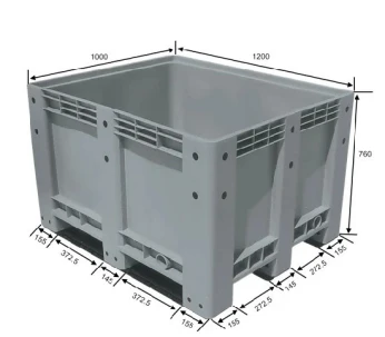 CAISSE PALETTE PLASTIQUE PLOX