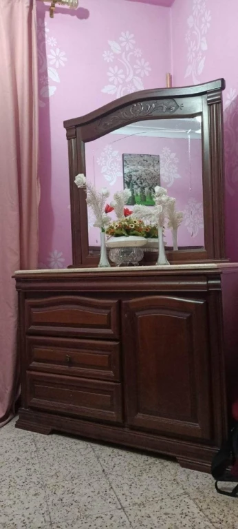 Chambre à coucher en bois hêtre