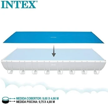 Intex Bâche Solaire rectangulaire pour Ultra Frame - 975 x 488 cm -