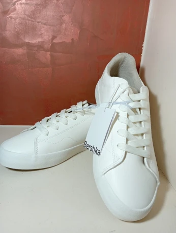 BASKETS WHITE BERSHKA ORIGINAL