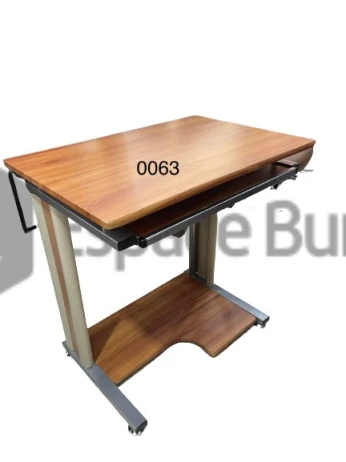 Tale de PC 70 x 70 cm EN verre et Bois