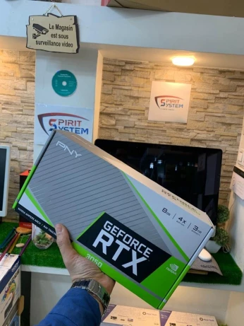 PNY Carte Graphique GeForce RTX 3050 8GB VERTO Dual Fan Graphics Card