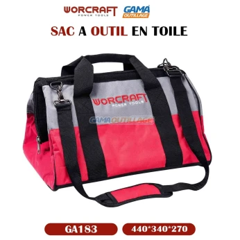 Sac a outil en toile WORCRAFT 