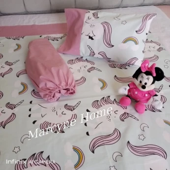 Parure de drap bébé fille