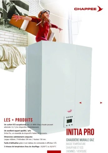 Chaudiere murale Chappee initia pro 24kw a ventouse
