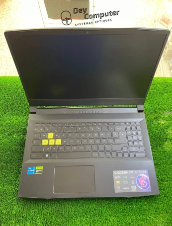 Pc Gaming LAPTOP MSI CROSSHAIR 15 / NVIDIA RTX 4060 DDR6 ( 8GB) / Intel Corre I5-12450H 12eme Génération