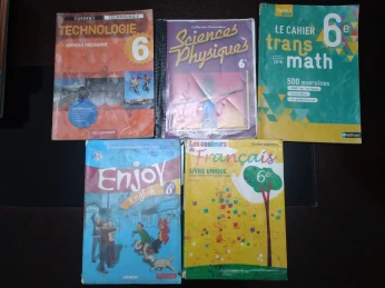 Livres scolaires 6ème
