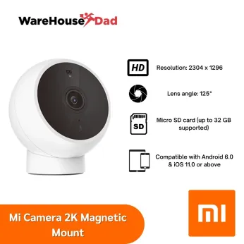 Mi SMART HOME Camera 2K SECURITY SURVEILLANCE Magnetic Mount