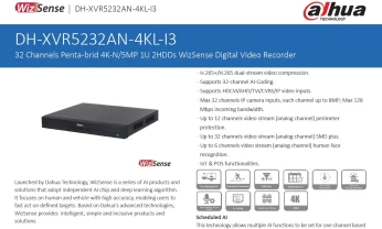 XVR Dahua 16-32 4K 2/4/8 HDD's