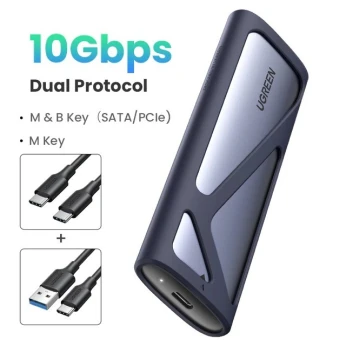 UGREEN M2 boîtier SSD boîtier NVME M.2 vers USB Type C 3.1
