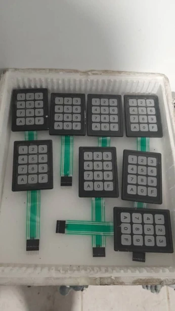 Clavier distributeurs carburant