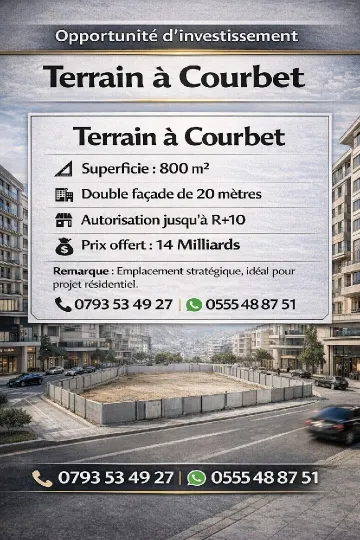 Vente Terrain Oran Oran