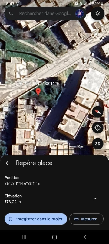 Vente Terrain Constantine Constantine 3