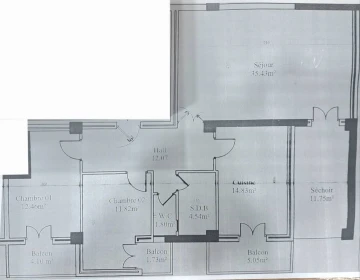 Vente Appartement F3 Chlef Chlef 2