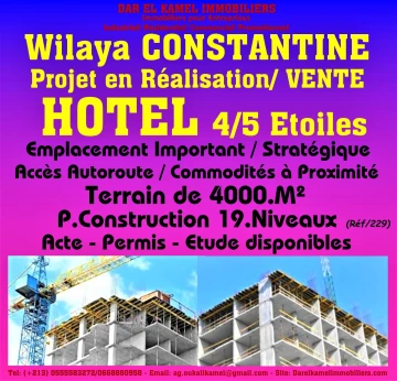Vente Immeuble Constantine Constantine