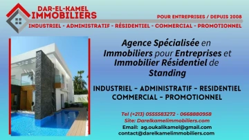 Vente Hangar Blida Sidi moussa
