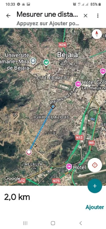 Vente Terrain Béjaïa Oued ghir 5