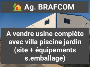 Vente Usine Béjaïa Akbou