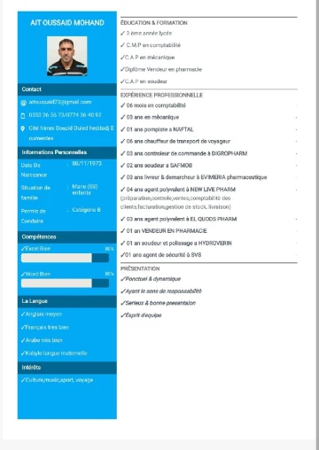 Cherche emploi