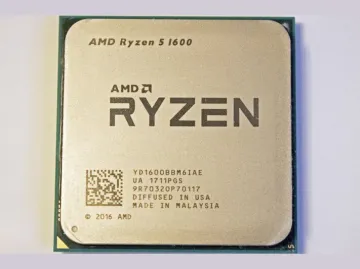 Cpu ryzen 5 1600