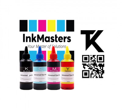 PACK BOUTEILLE D'ENCRE INK MASTER 100ML UNIVERSAL