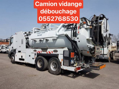 تنظيف-و-بستنة-camion-debouchage-vidange-nettoyage-canalisation-curage-أولاد-فايت-الجزائر