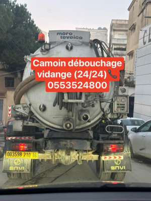 Camion Débouchage Canalisation Curage Nettoyage Vidange 24h7j